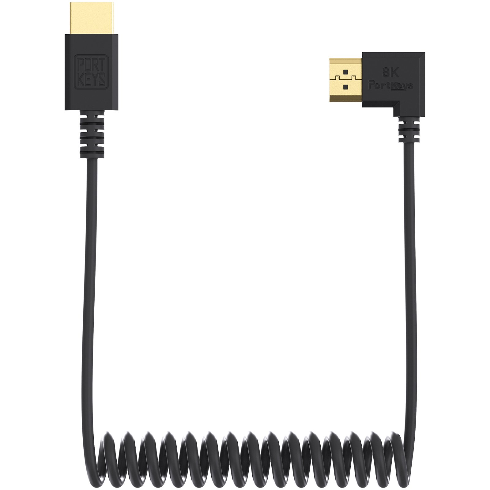 Portkeys Twisted Pure Copper Core Slim HDMl Cable 0.5-1m