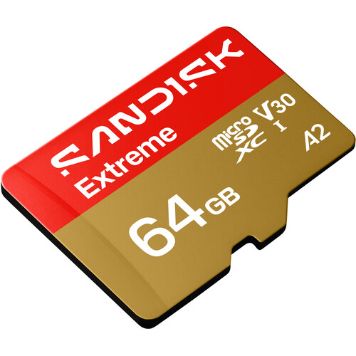 SanDisk Extreme microSDXC™ UHS-I CARD - 64GB