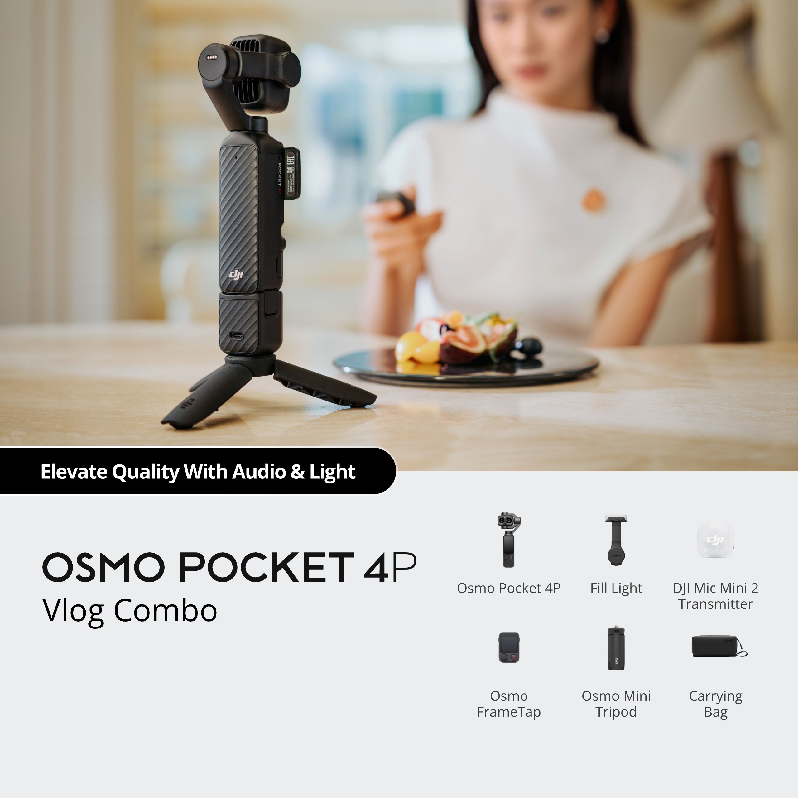 Osmo Pocket 4P Vlog Combo - Image 2