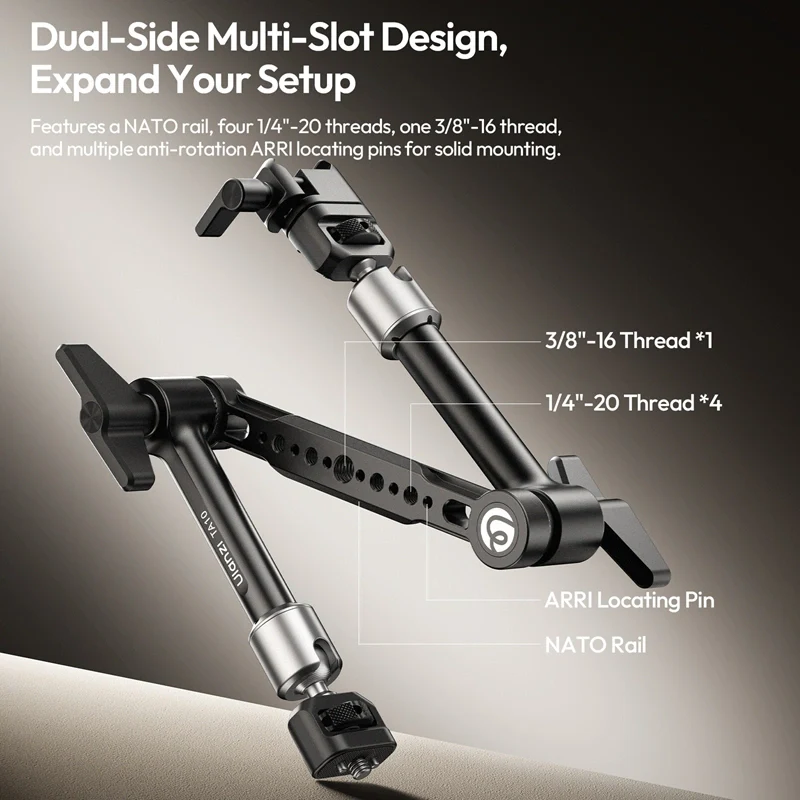 Ulanzi TA10 3-Section Articulating Magic Arm - Image 2