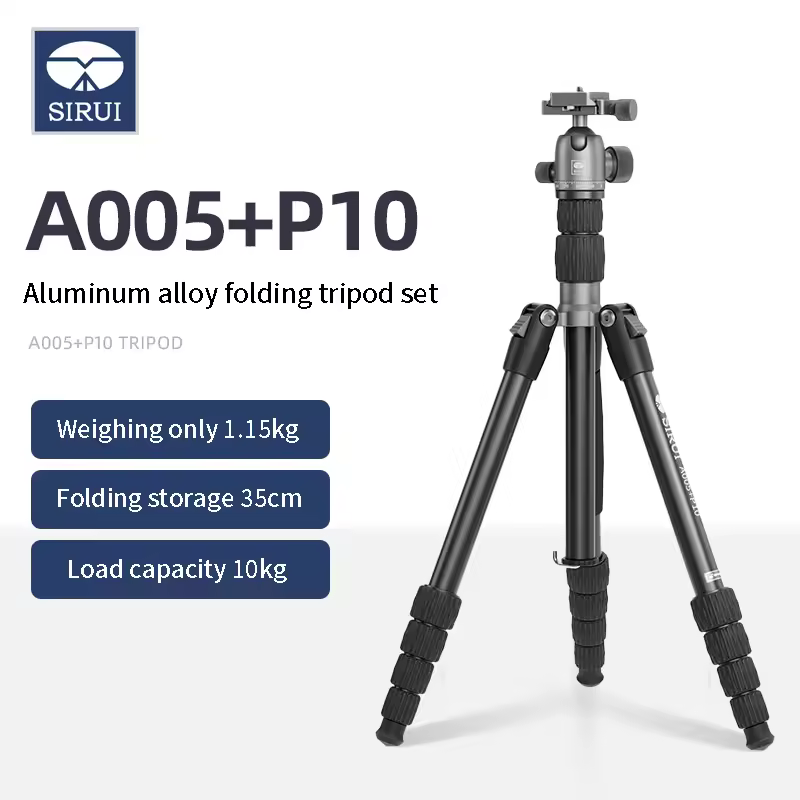 SIRUI A005+P10 Camera Tripod
