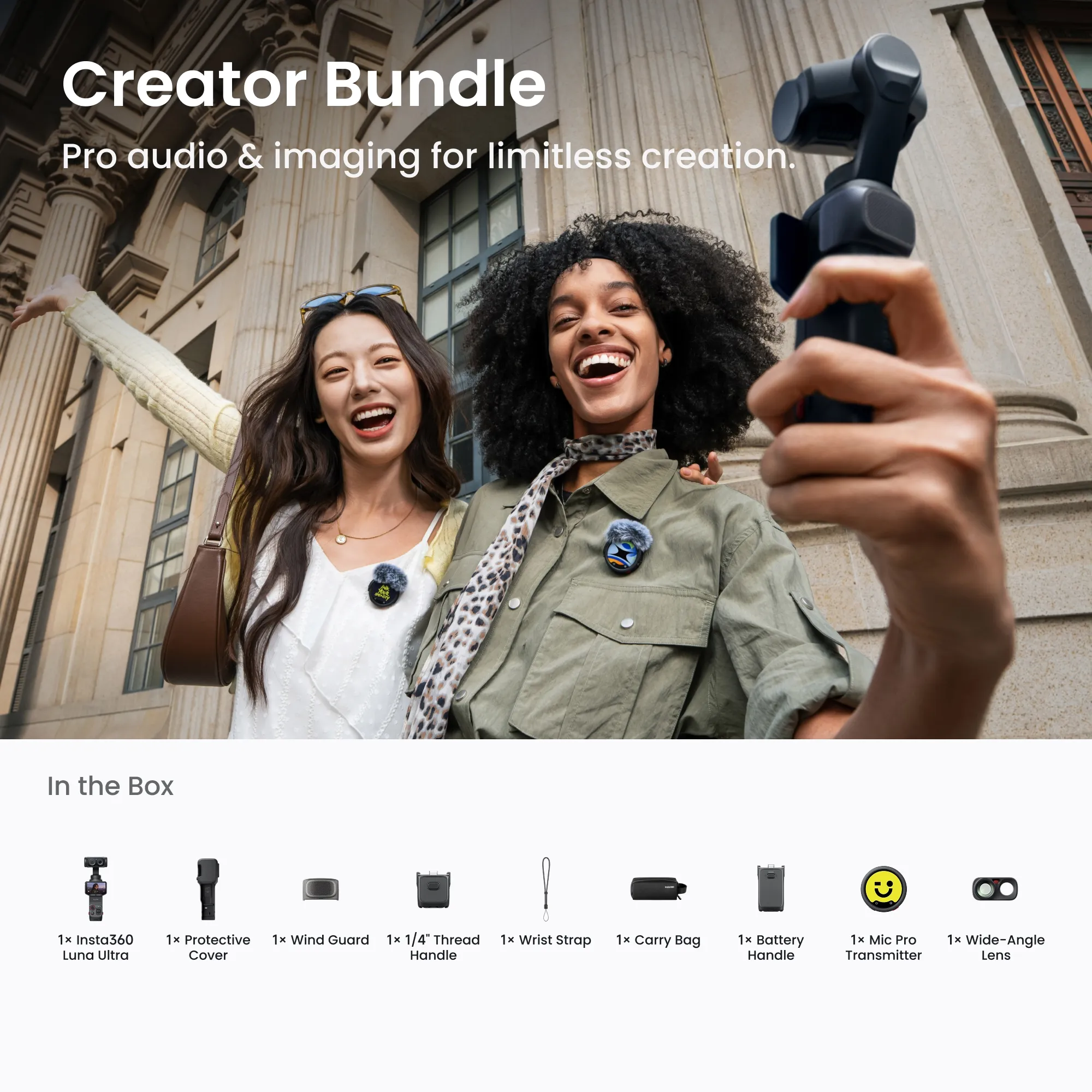 Insta360 Luna Ultra Creator Bundle - Image 3